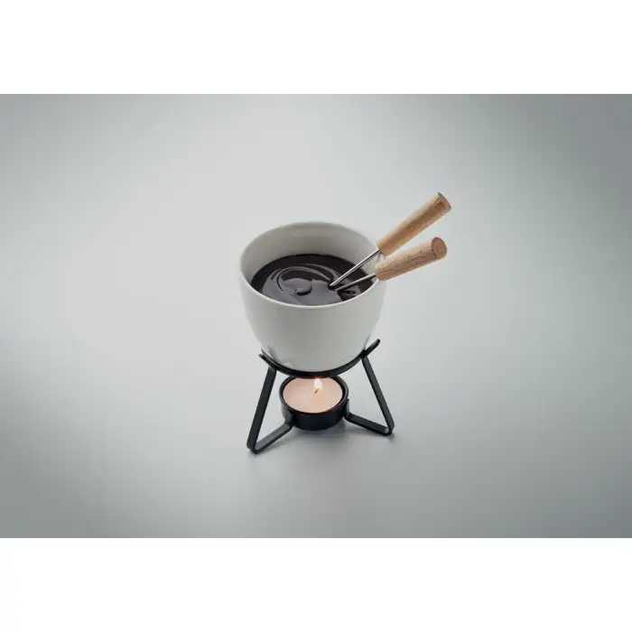 Keramik-Fondue-Set 240 ml – Ansicht 4