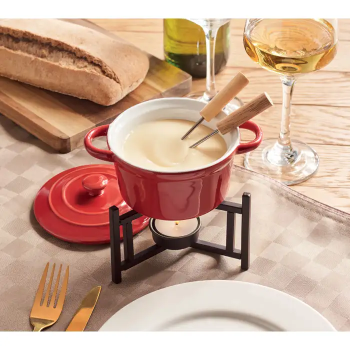 Keramik-Fondue-Set 300 ml – Ansicht 6