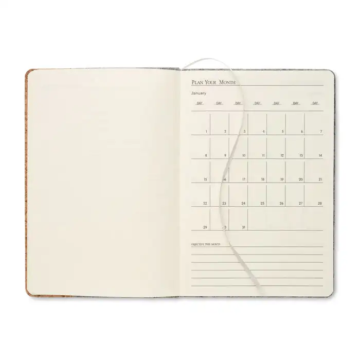 DIN A5 Notizbuch RPET-Filz – Ansicht 6
