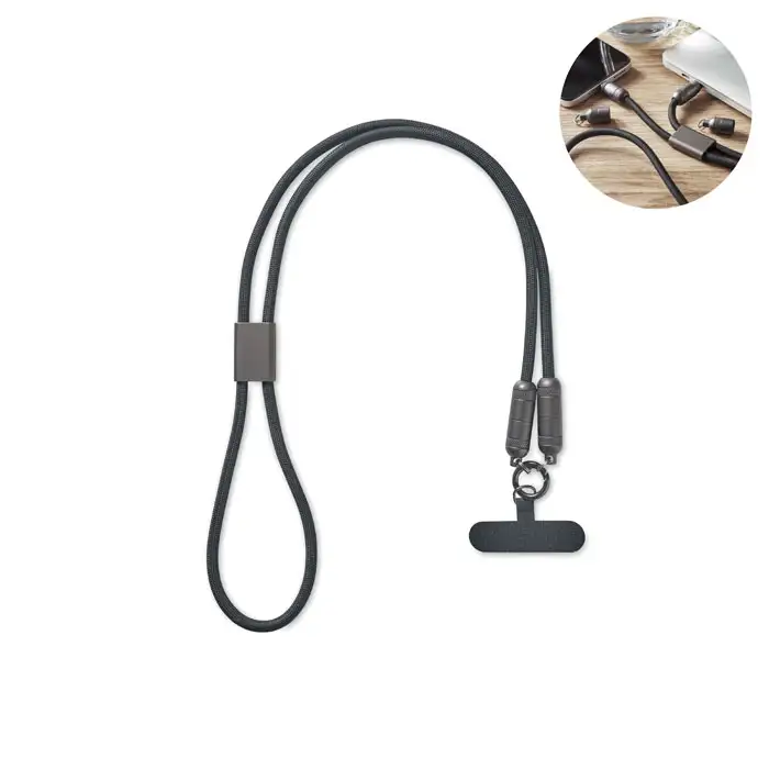 60W Lanyard-Ladekabel – Ansicht 1