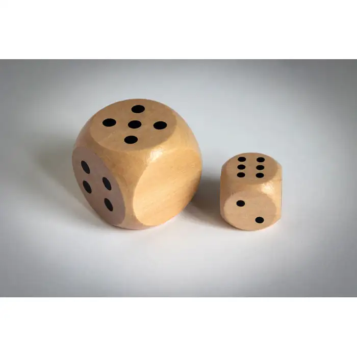 Spielwürfel Schima-Holz Ø 3cm – Ansicht 6