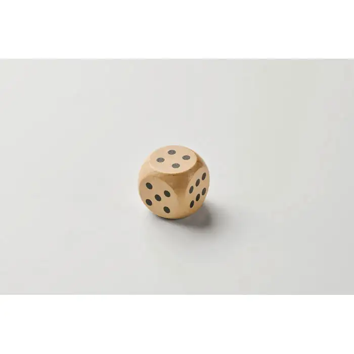 Spielwürfel Schima-Holz Ø 3cm – Ansicht 3