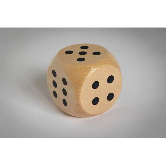 Spielwürfel Schima-Holz Ø 5cm – Ansicht 4