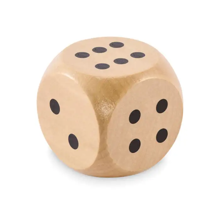 Spielwürfel Schima-Holz Ø 5cm – Ansicht 5
