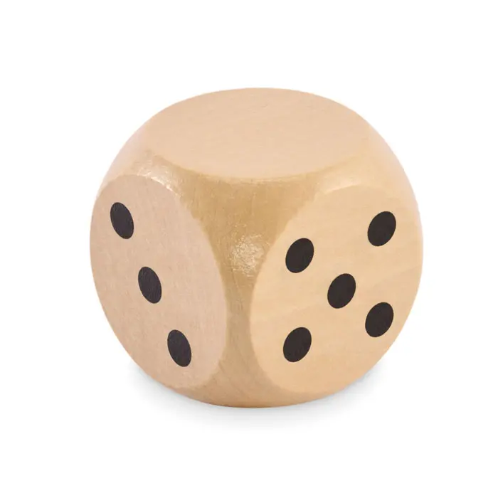Spielwürfel Schima-Holz Ø 5cm