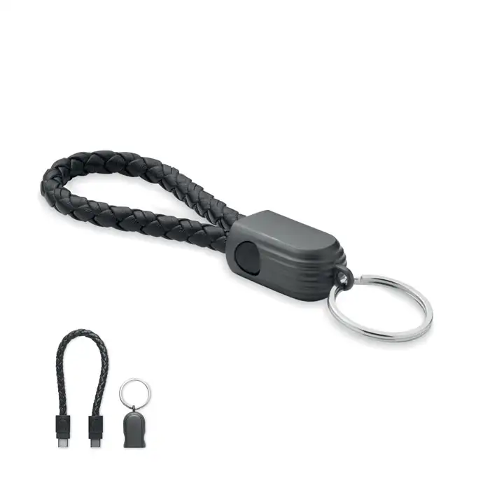 60W Schlüsselring-Ladekabel – Ansicht 1