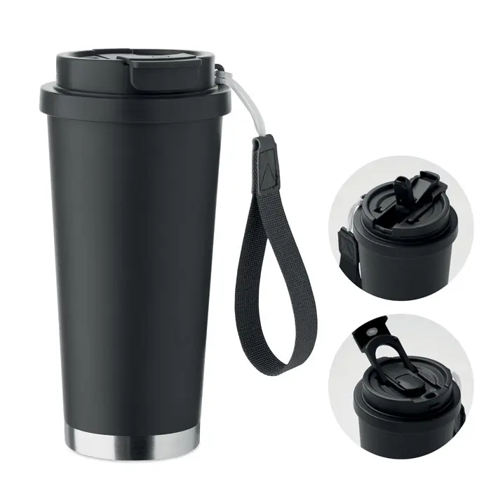 Doppelwandiger Trinkbecher 500m