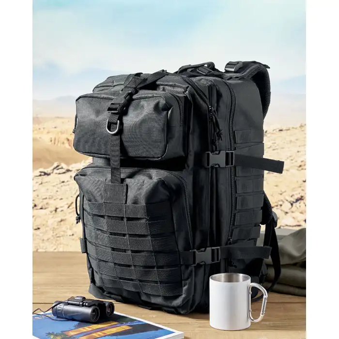 Outdoor-Rucksack 600D RPET – Ansicht 5