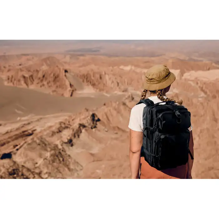 Outdoor-Rucksack 600D RPET – Ansicht 9