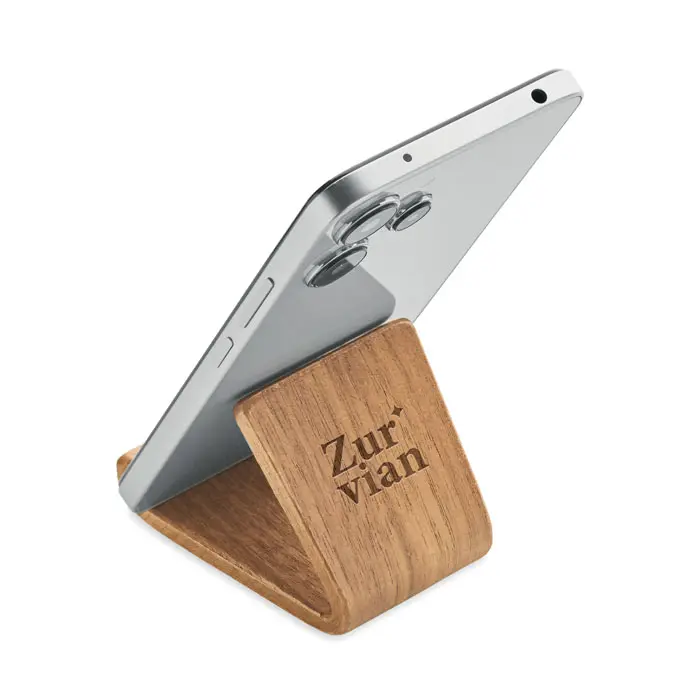Smartphone-Halter Holz