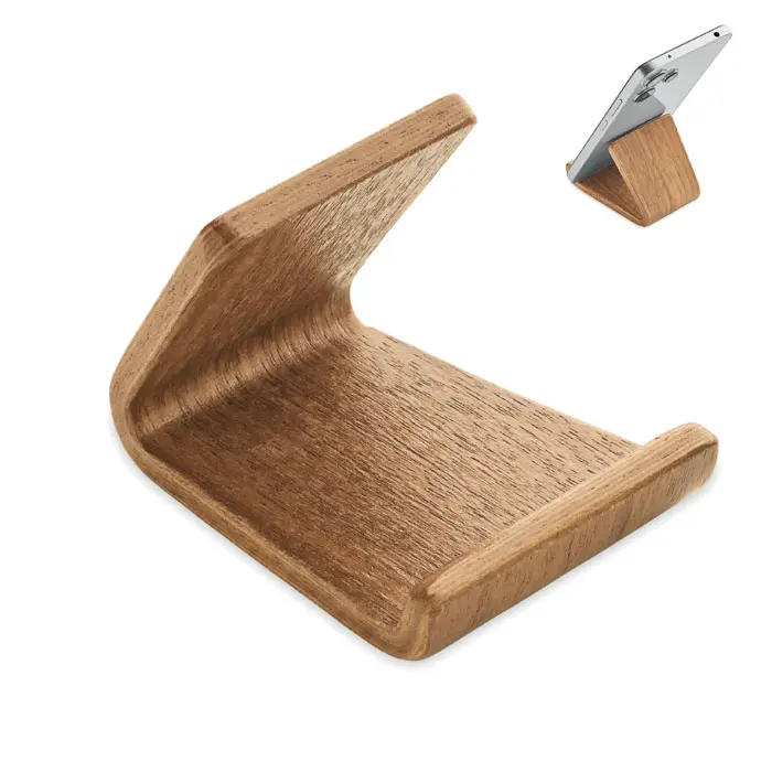 Smartphone-Halter Holz