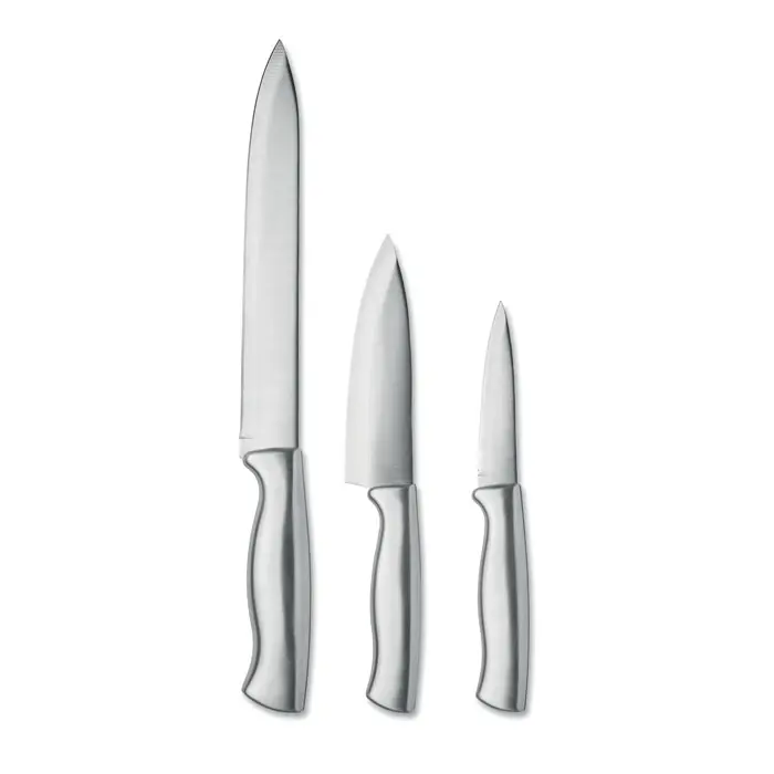 Messer-Set Edelstahl 3-tlg.