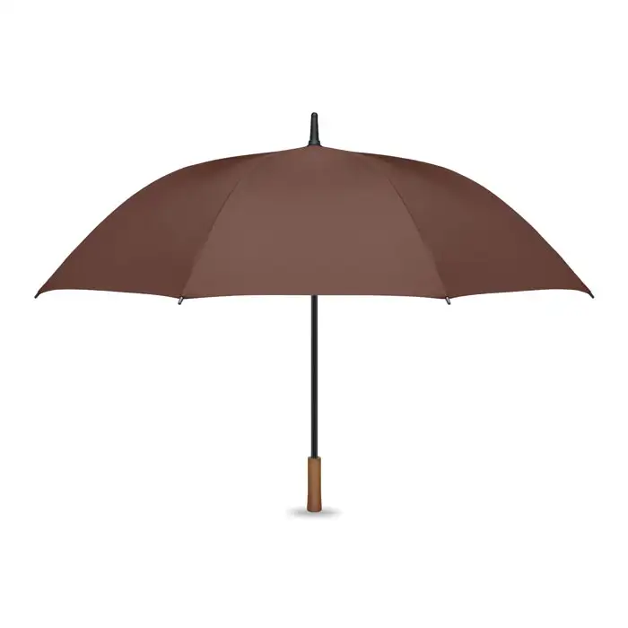 27" Regenschirm Holzgriff – Ansicht 1