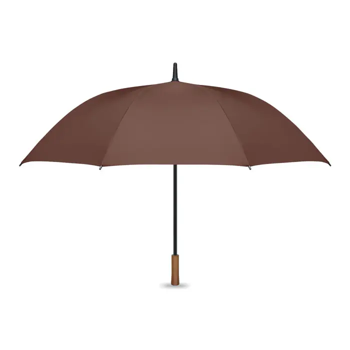 27" Regenschirm Holzgriff