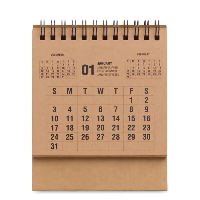 4-Jahres-Tischkalender – Ansicht 2