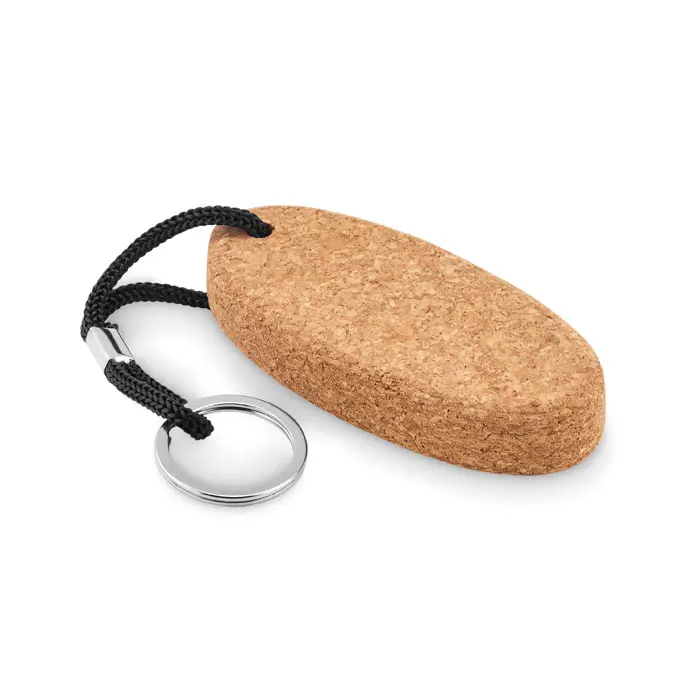 Schlüsselanhänger aus Kork – Werbeartikel mit Logo bedrucken