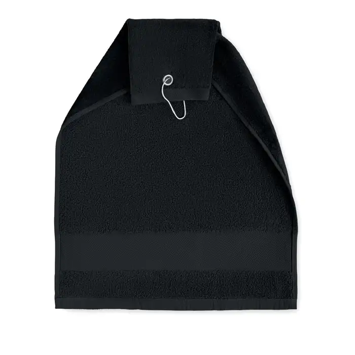 Golfhandtuch mit Haken – Ansicht 3