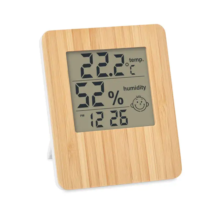 Wetterstation Bambus – Ansicht 1