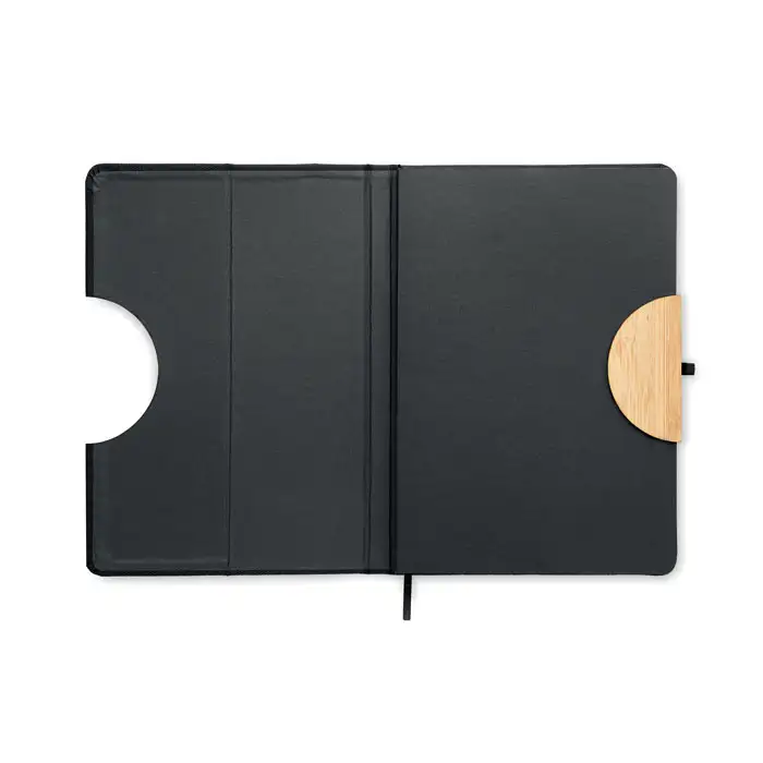 DIN A5 RPET Notizbuch, liniert – Ansicht 4