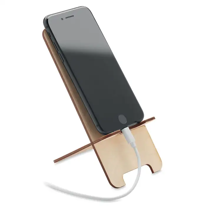 Smartphone Halter Kiefernholz – Ansicht 2