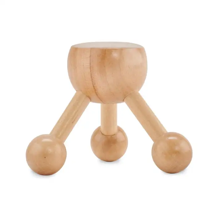 Massagegerät aus Holz – Ansicht 2