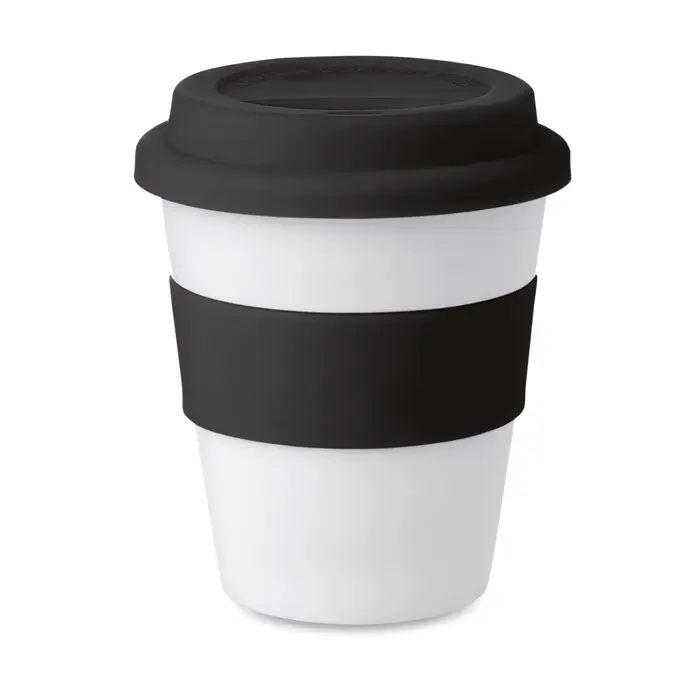 PP Becher mit Silikon-Deckel