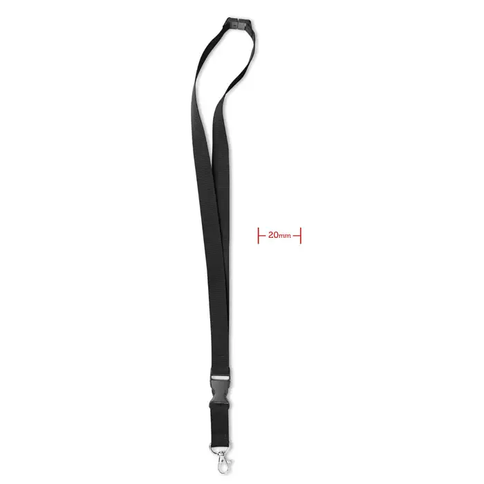 Lanyard mit Metallkarabiner – Ansicht 1