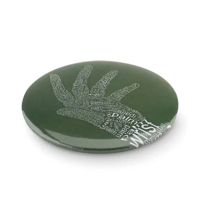 Badge mit Make-up Spiegel – Ansicht 6