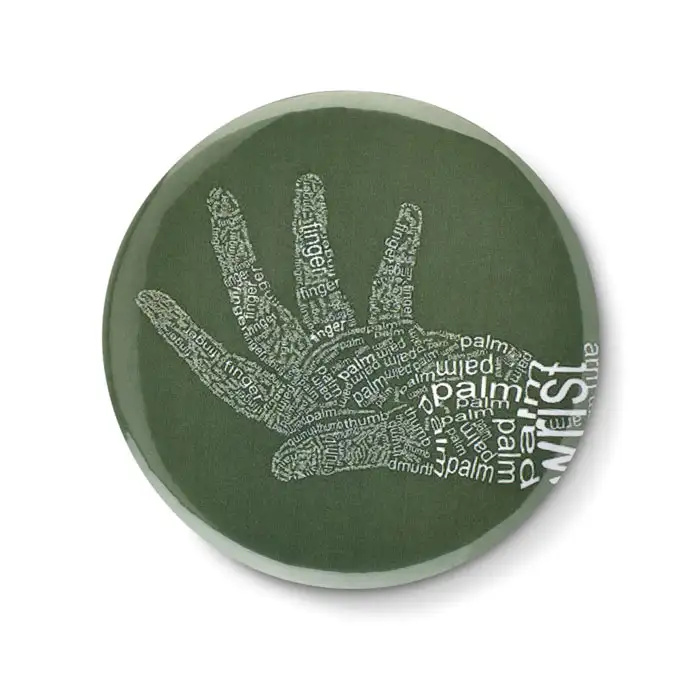Badge mit Make-up Spiegel – Ansicht 4