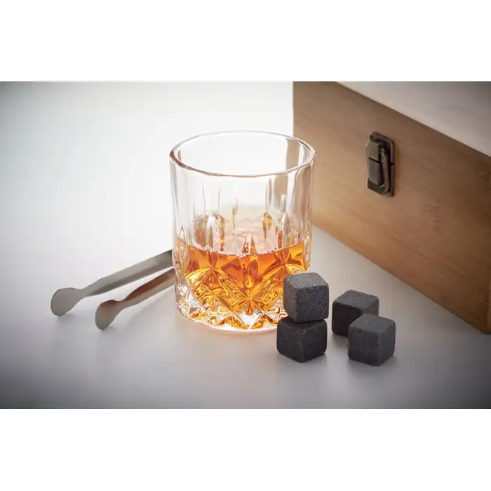 Whisky Set in Bambus Box – Ansicht 5