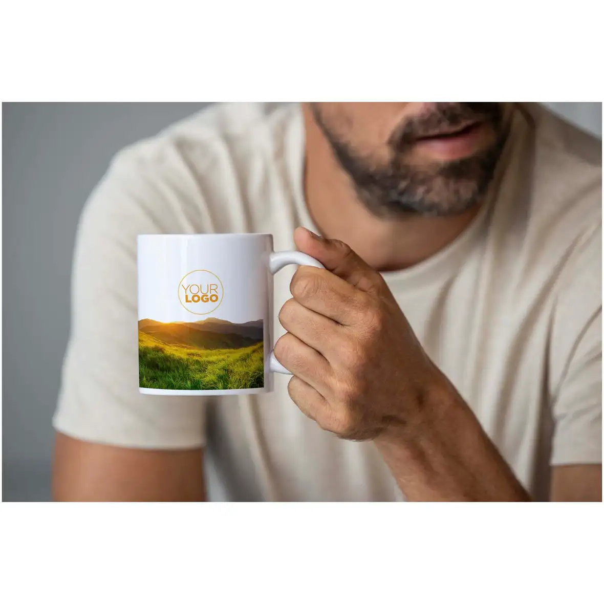 330 ml Sublimations Keramiktasse – Ansicht 6