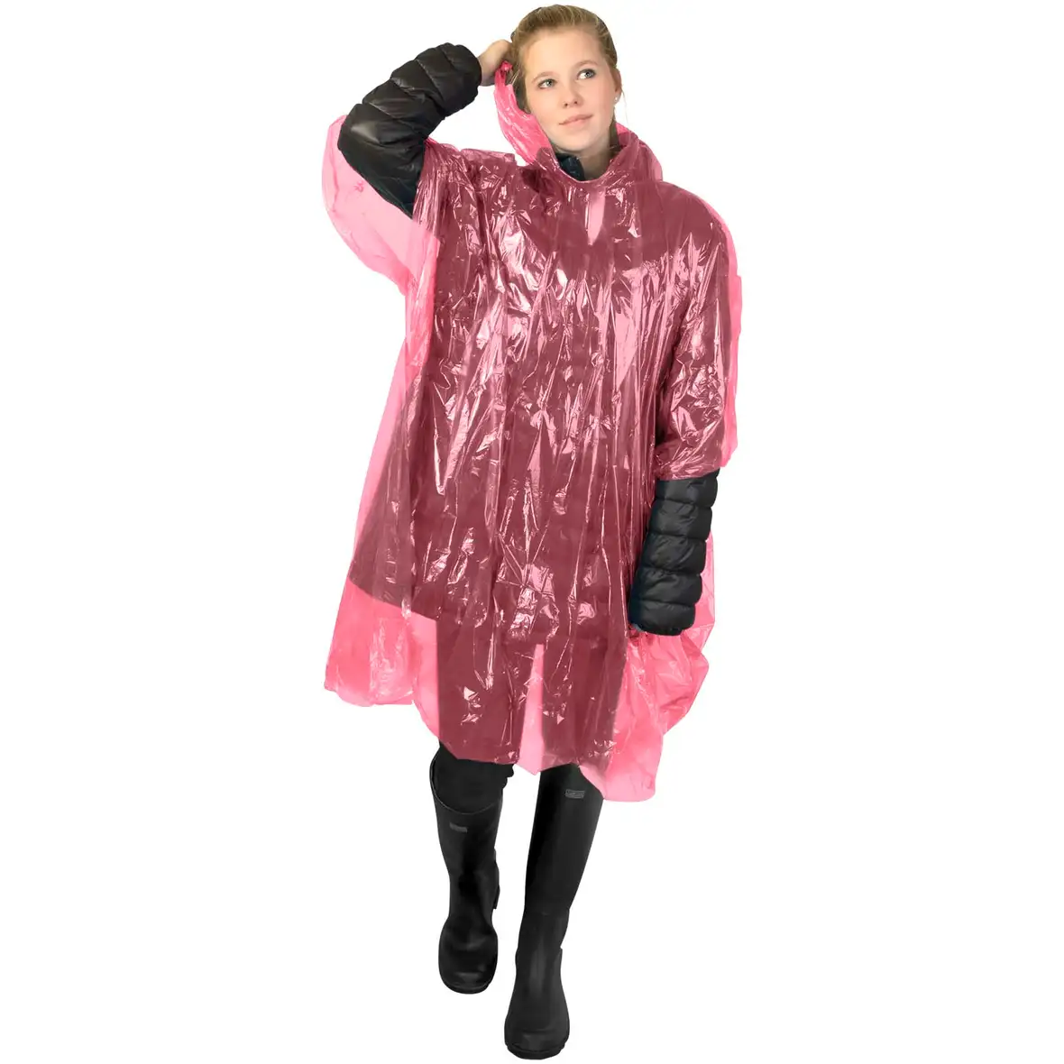 Einweg Regenponcho mit Hülle – Ansicht 9