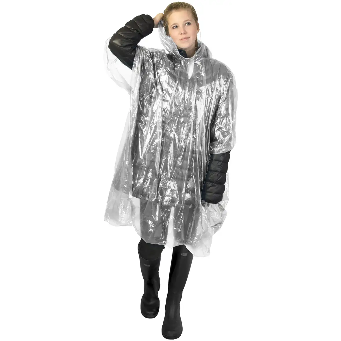 Einweg Regenponcho mit Hülle – Ansicht 12