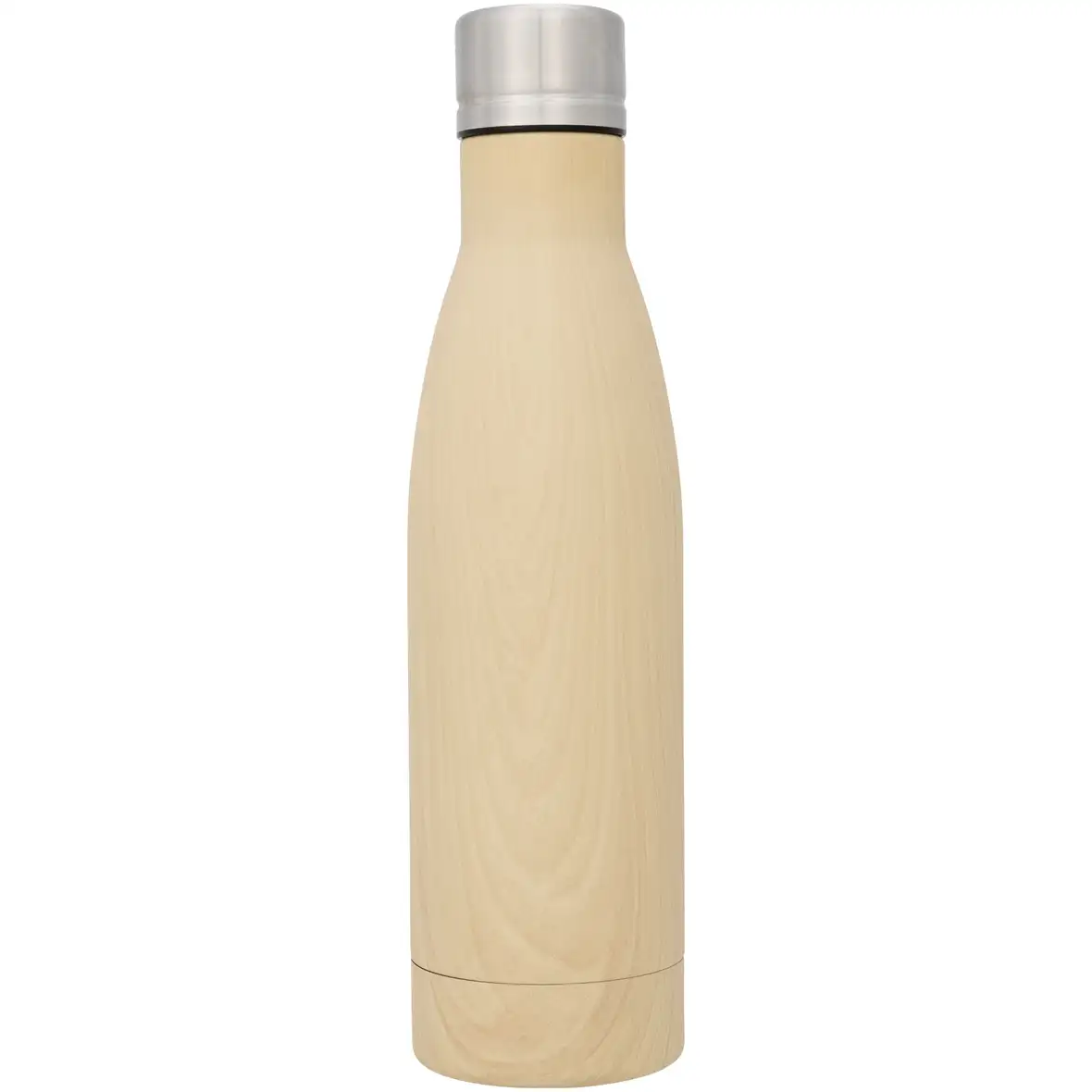 Kupfer-Vakuum Isolierflasche in Holzoptik, 500 ml – Ansicht 2