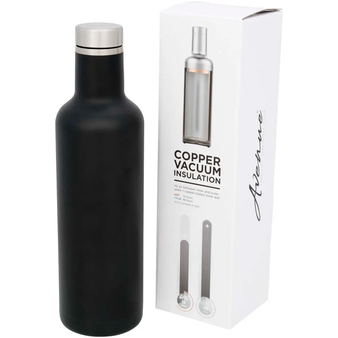 750 ml Kupfer-Vakuum Isolierflasche – Ansicht 4
