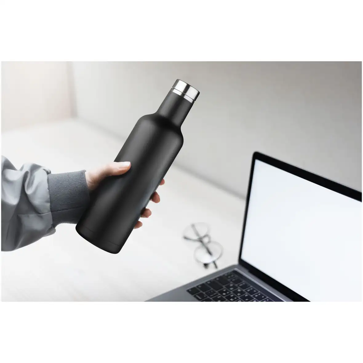 750 ml Kupfer-Vakuum Isolierflasche – Ansicht 5