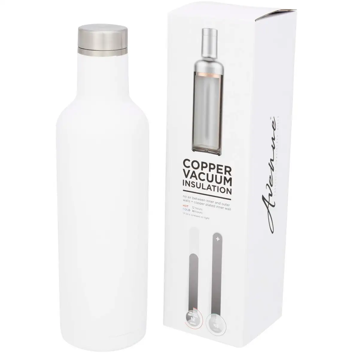 750 ml Kupfer-Vakuum Isolierflasche – Ansicht 9