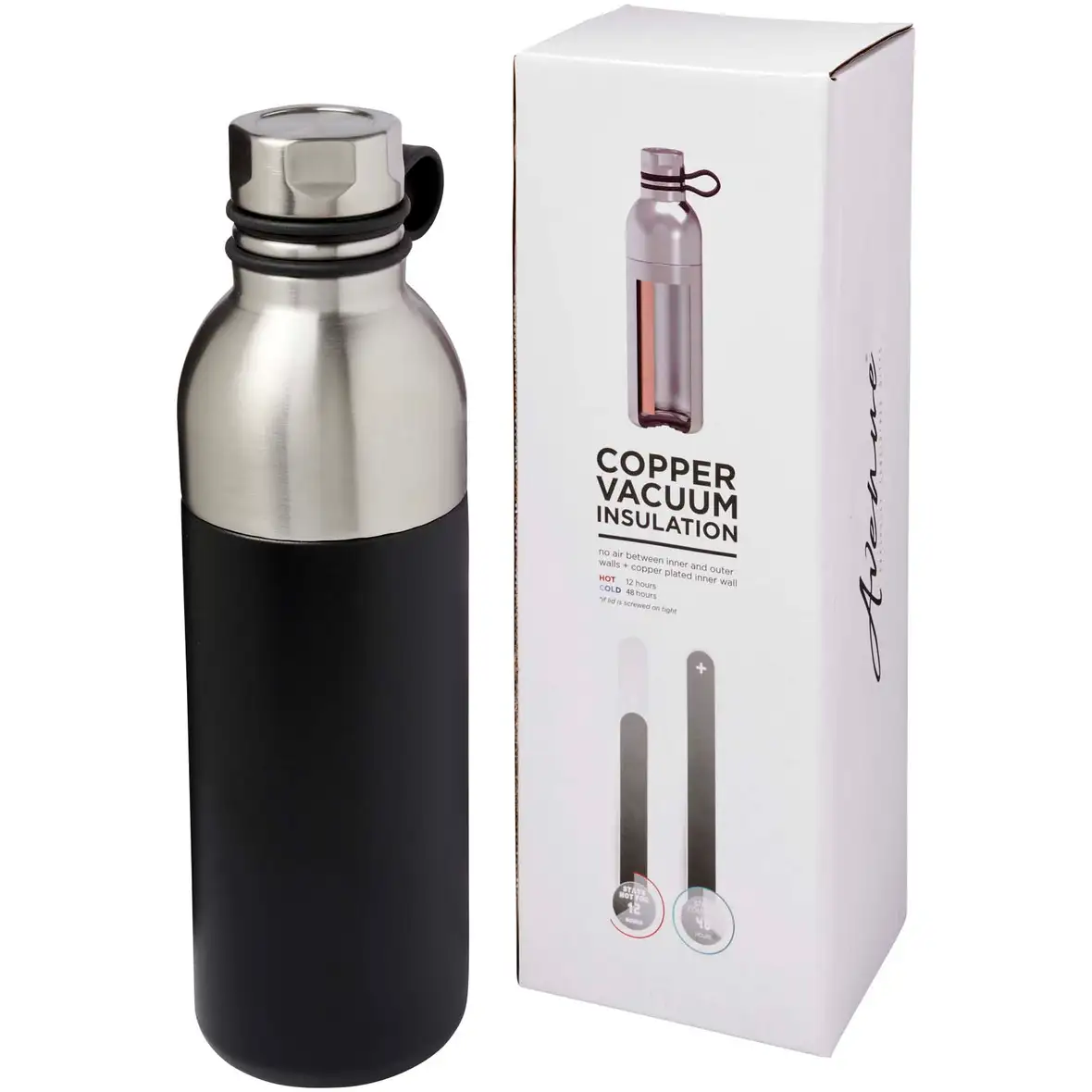 590 ml Kupfer-Vakuum Isolierflasche – Ansicht 2