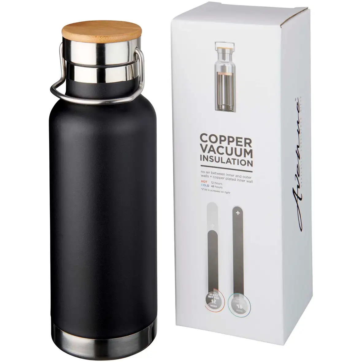 480 ml Kupfer-Vakuum Isolierflasche – Ansicht 1