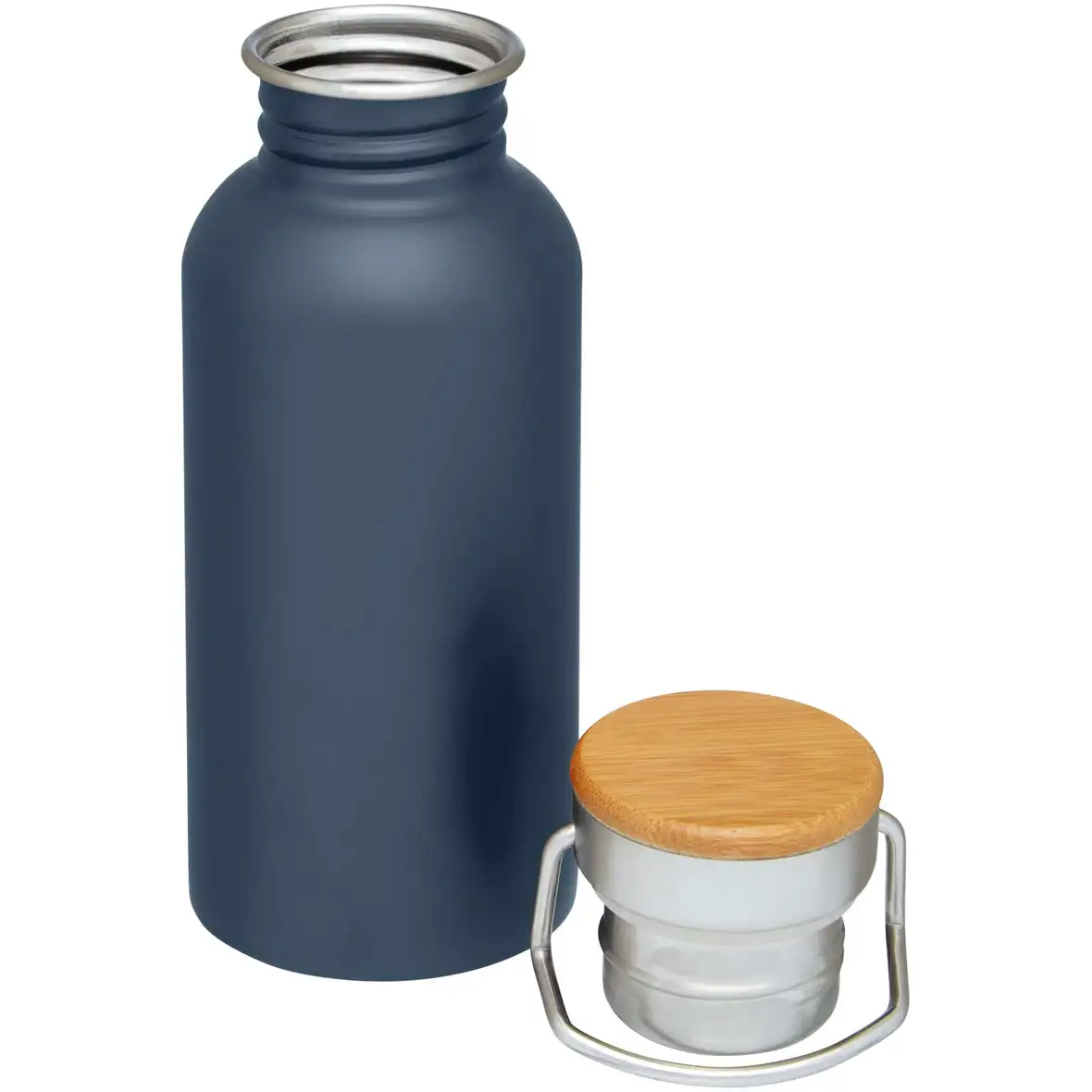 550 ml einwandige Trinkflasche aus recyceltem Edelstahl – Ansicht 10