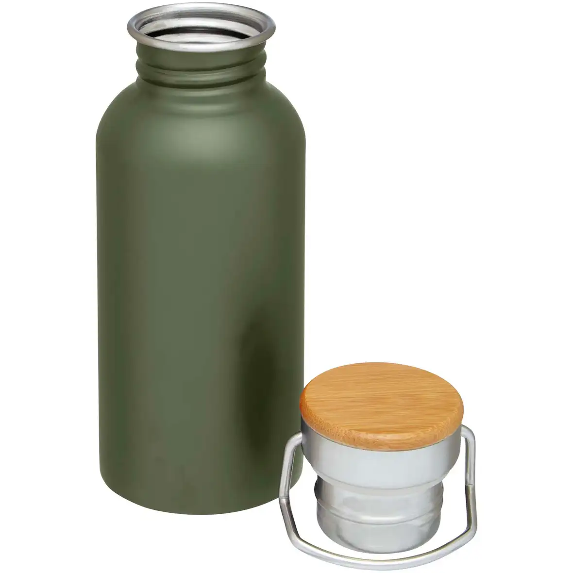550 ml einwandige Trinkflasche aus recyceltem Edelstahl – Ansicht 13