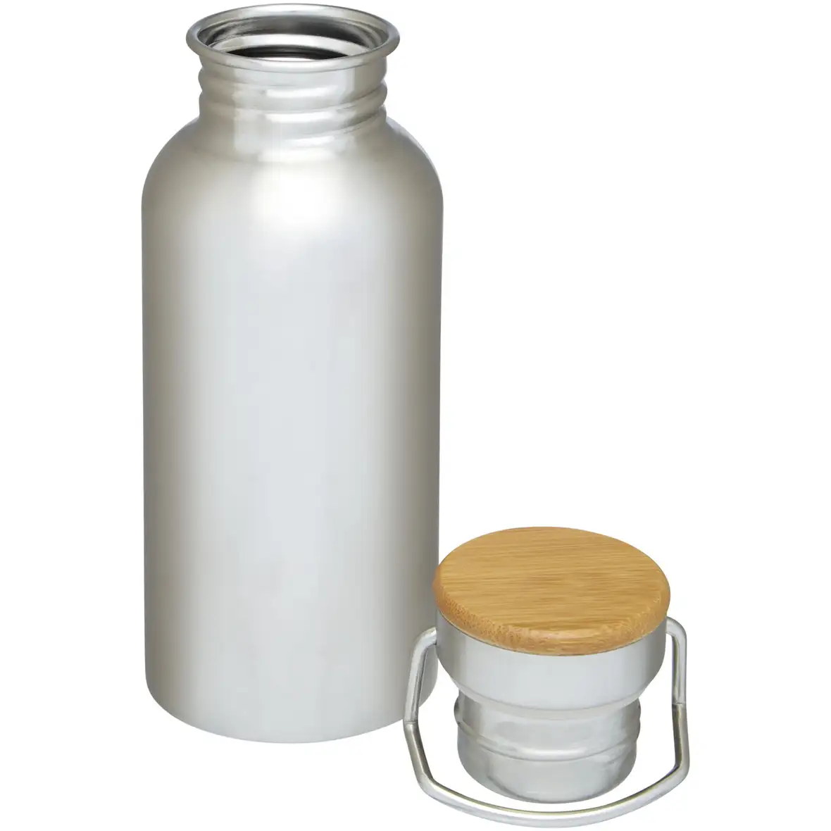 550 ml einwandige Trinkflasche aus recyceltem Edelstahl – Ansicht 16