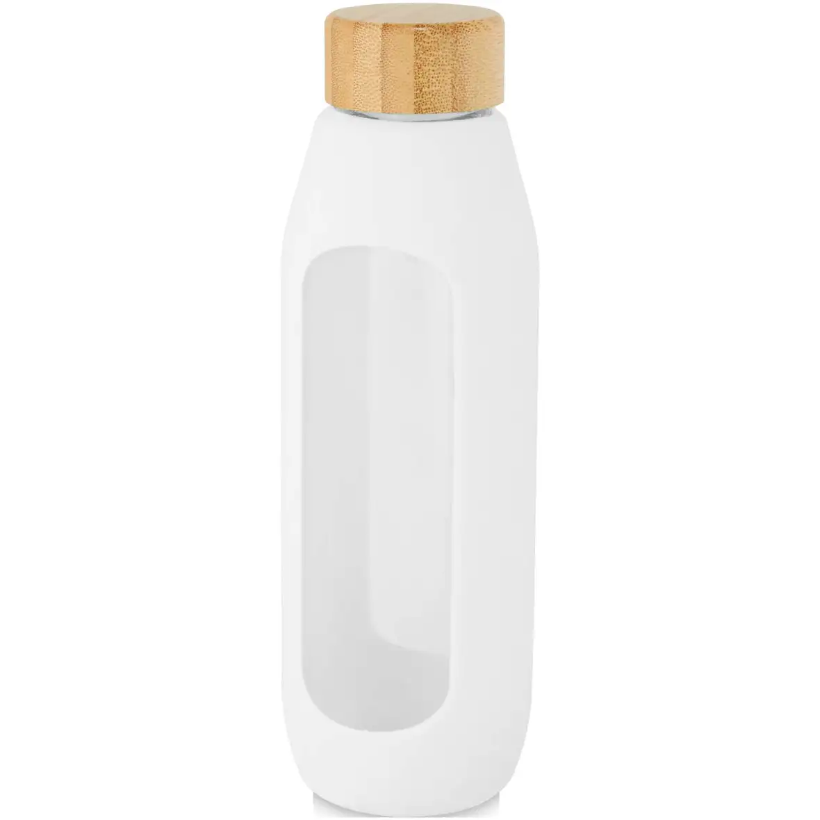 600 ml Flasche aus Borosilikatglas mit Silikongriff – Ansicht 4