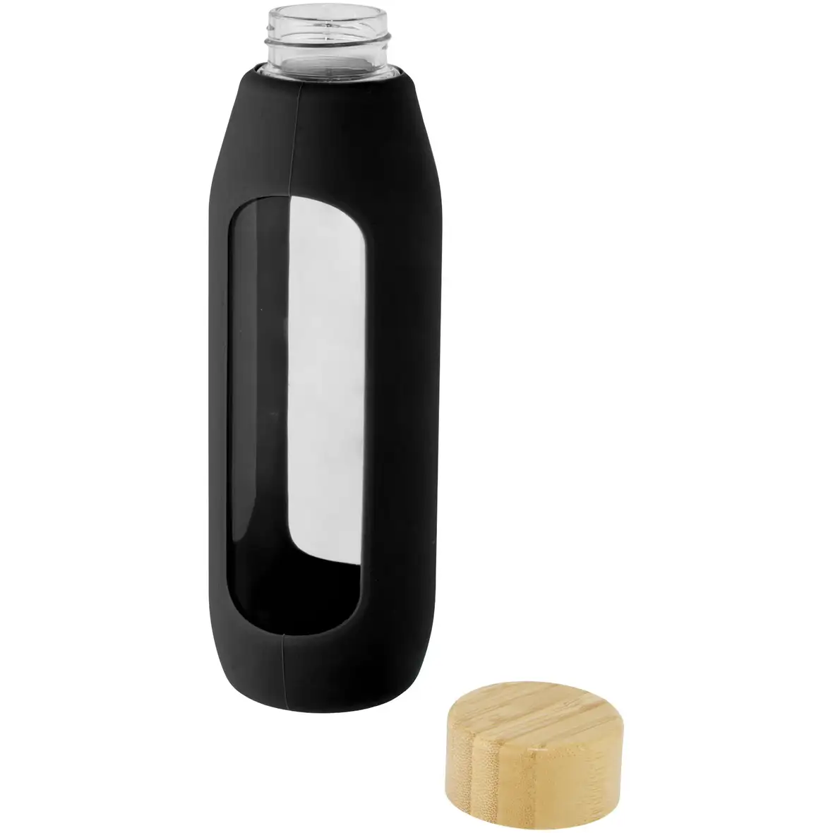 600 ml Flasche aus Borosilikatglas mit Silikongriff – Ansicht 7