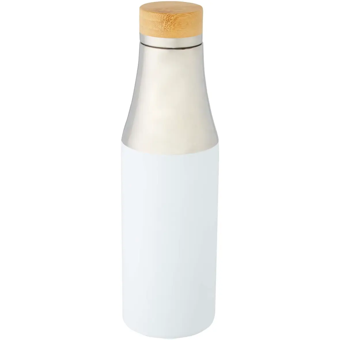 540 ml Kupfer-Vakuum Isolierflasche mit Bambusdeckel – Werbeartikel mit Logo bedrucken