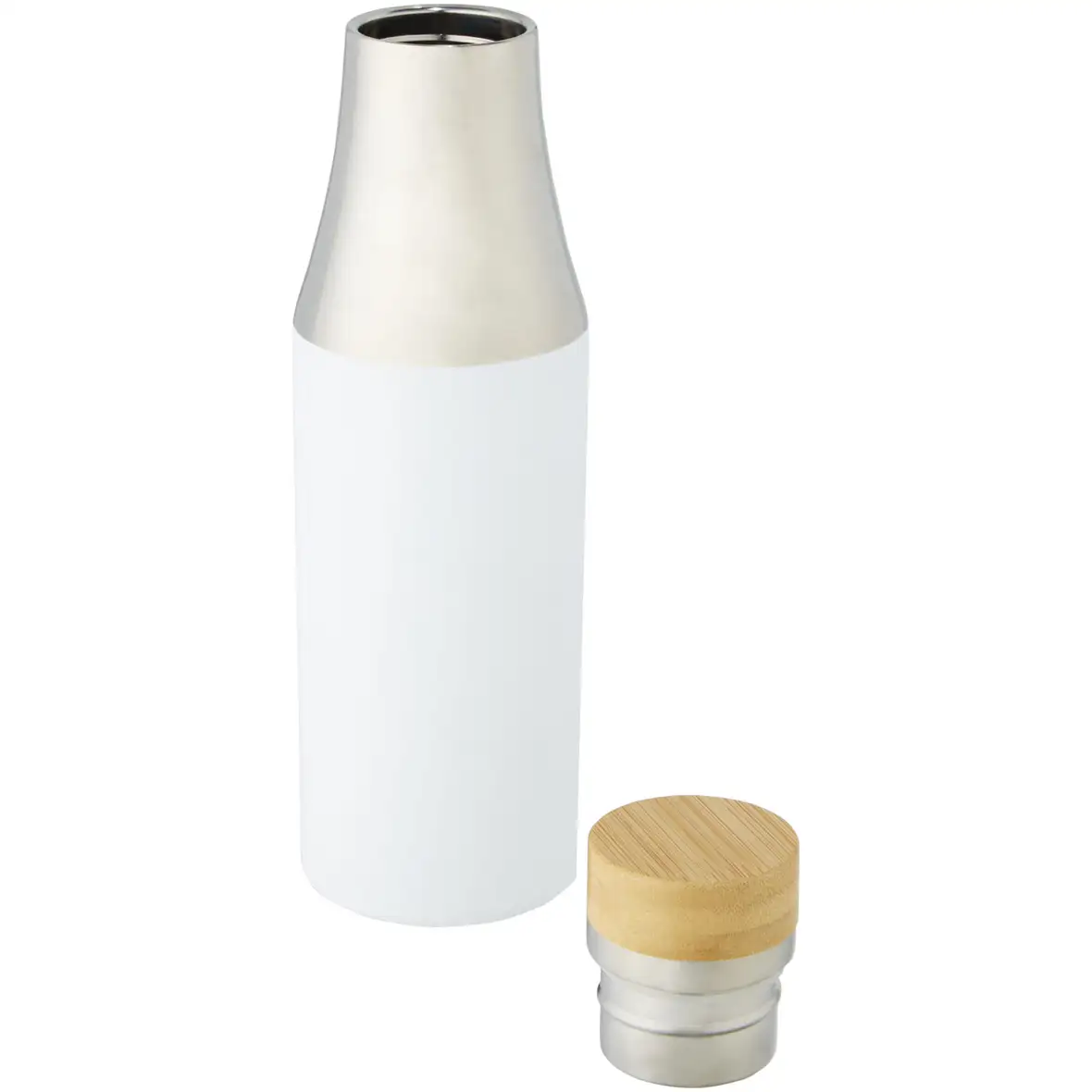 540 ml Kupfer-Vakuum Isolierflasche mit Bambusdeckel – Ansicht 3