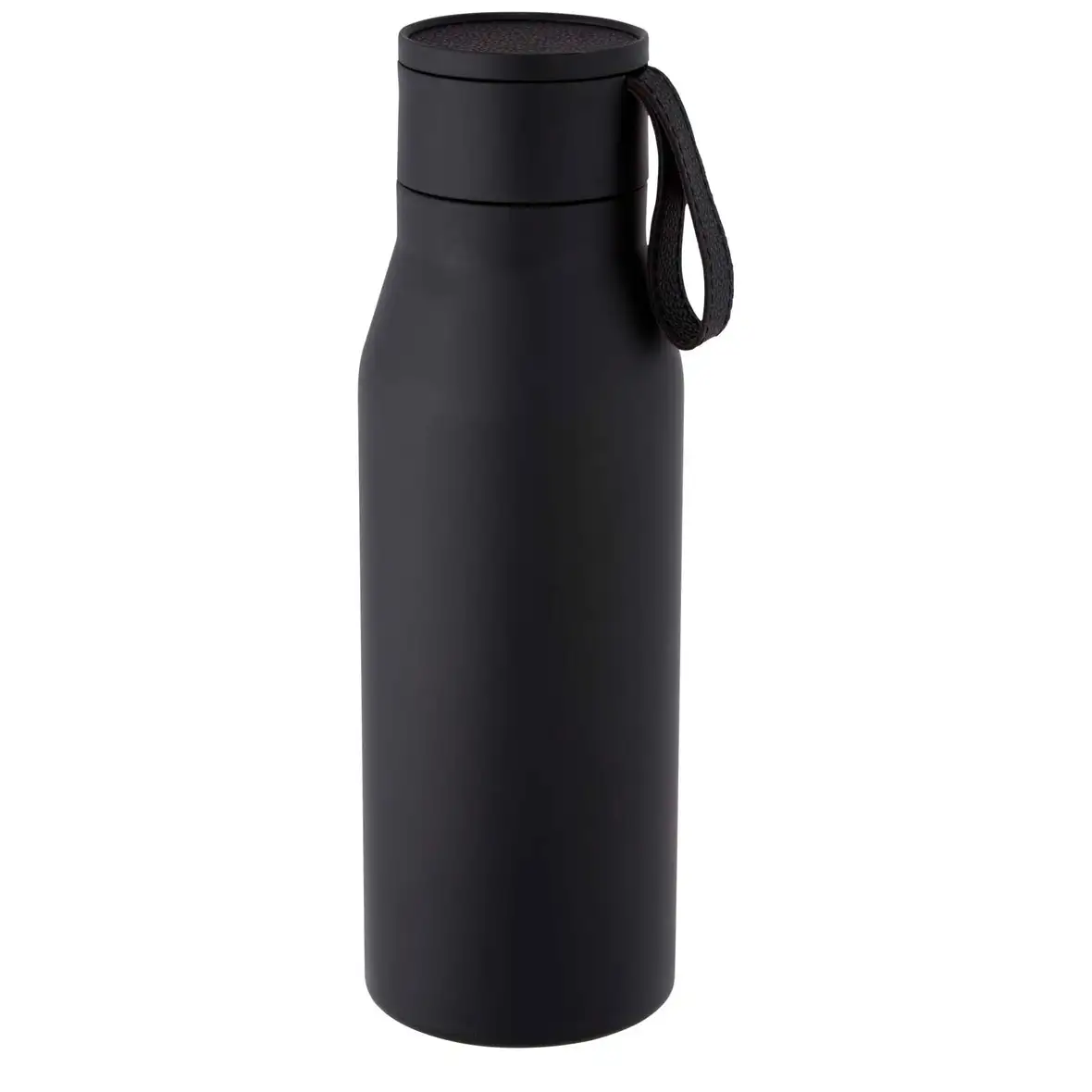 500 ml Kupfer-Vakuum Isolierflasche mit PU Kunststoffband und Deckel – Ansicht 6