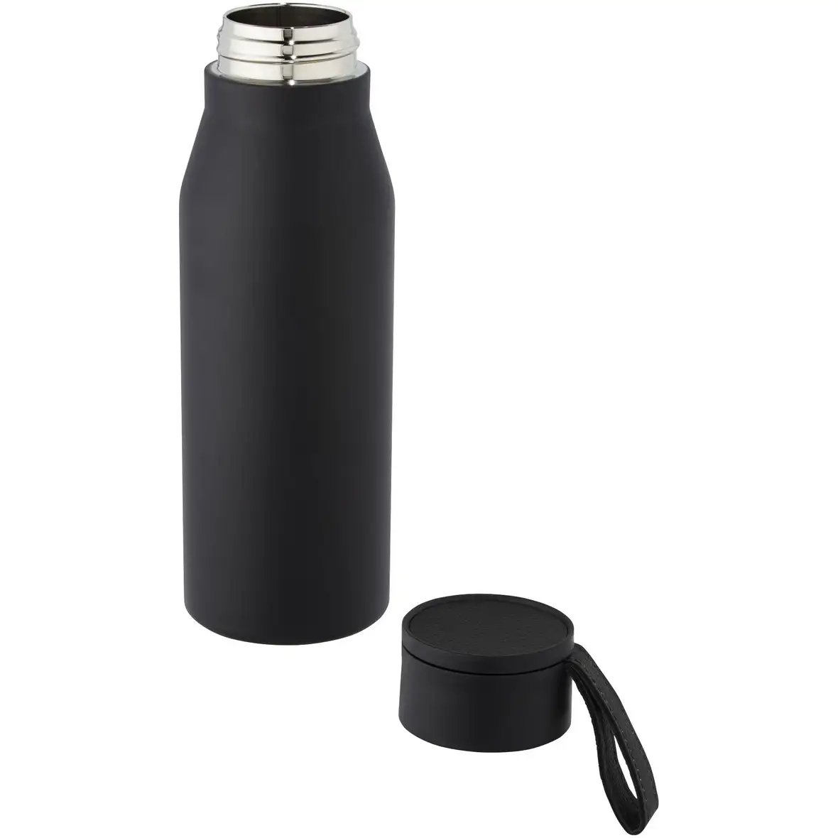 500 ml Kupfer-Vakuum Isolierflasche mit PU Kunststoffband und Deckel – Ansicht 9