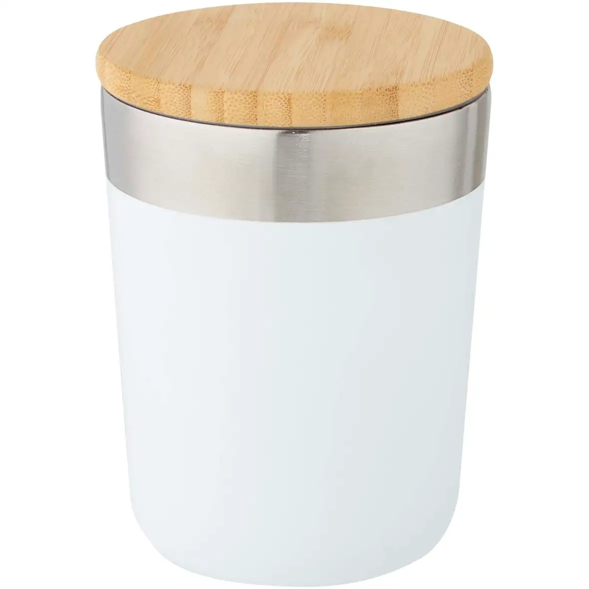 330 ml Kupfer-Vakuum Isolierbecher mit Bambusdeckel – Ansicht 1