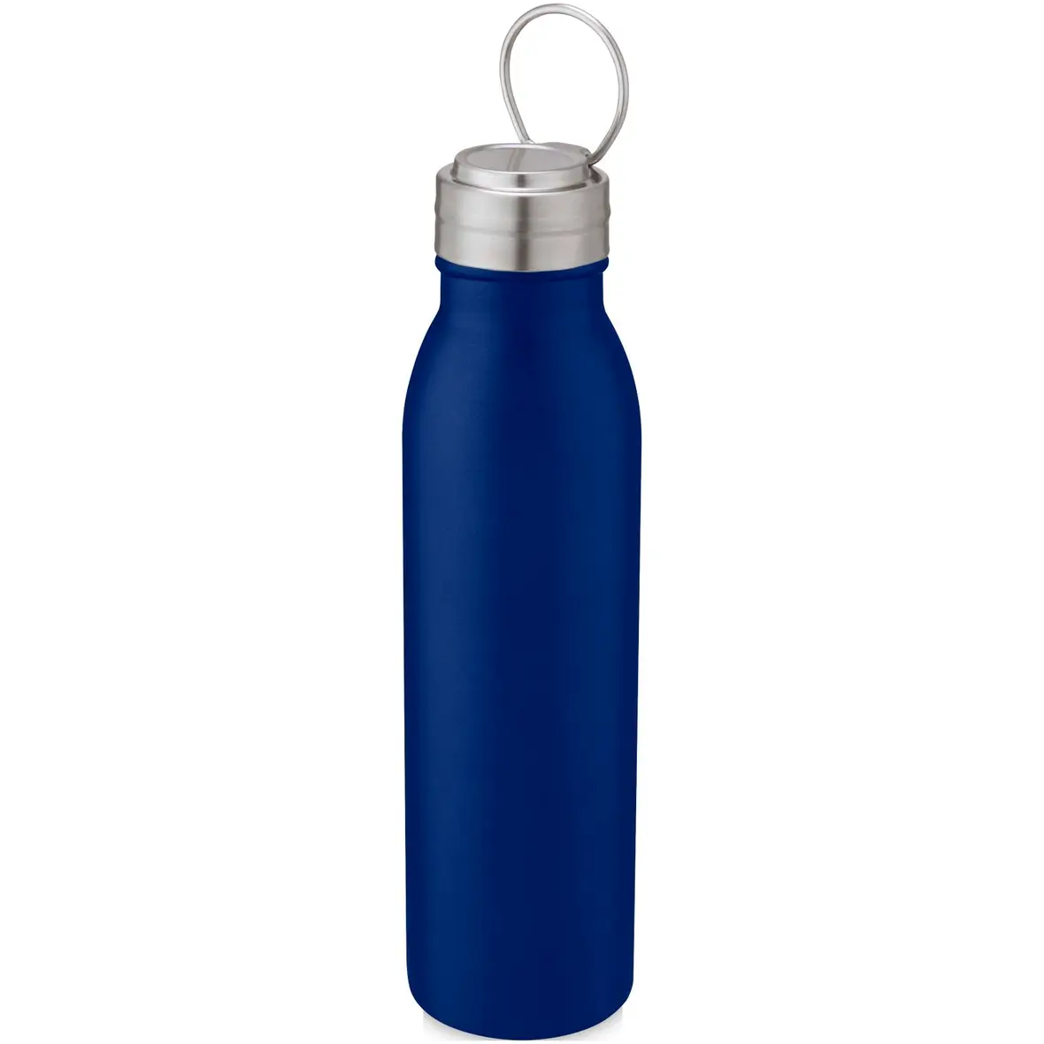 700 ml Sportflasche aus Edelstahl mit Metallschlaufe – Werbeartikel mit Logo bedrucken